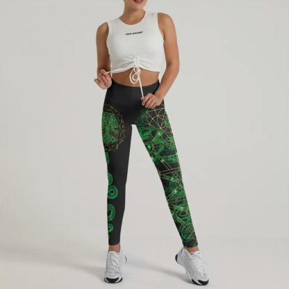 Viking World Tree Women Compression Legging
