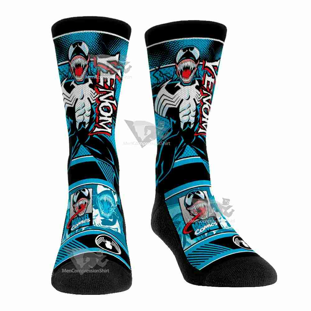 Vintage Sideplot Venom Men Tight Socks
