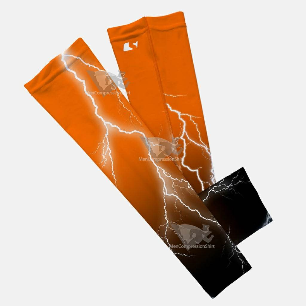 Voltage Orange Kids Arm Sleeve