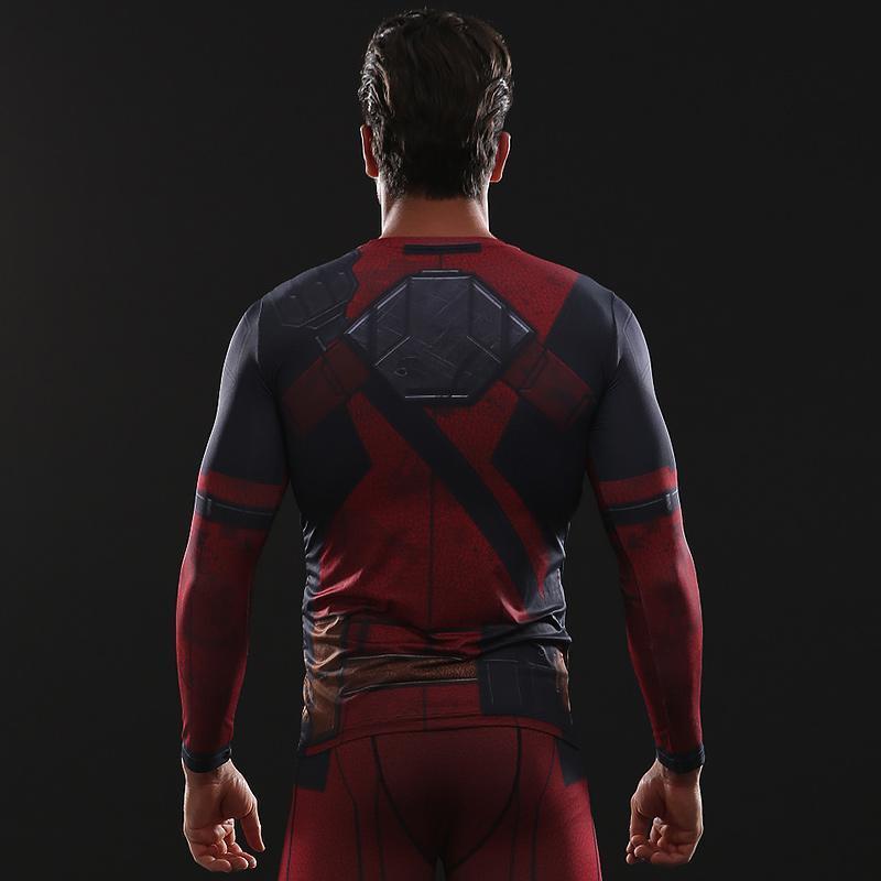 Wade Wilson 2 Long Sleeve Compression Shirt For Men