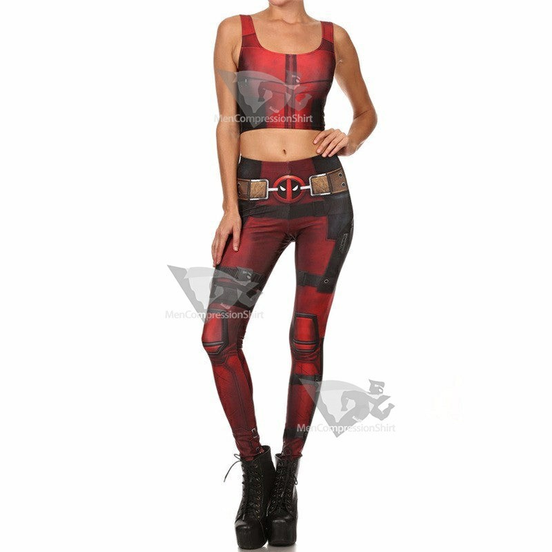 Wade Wilson Compression Leggings For Women