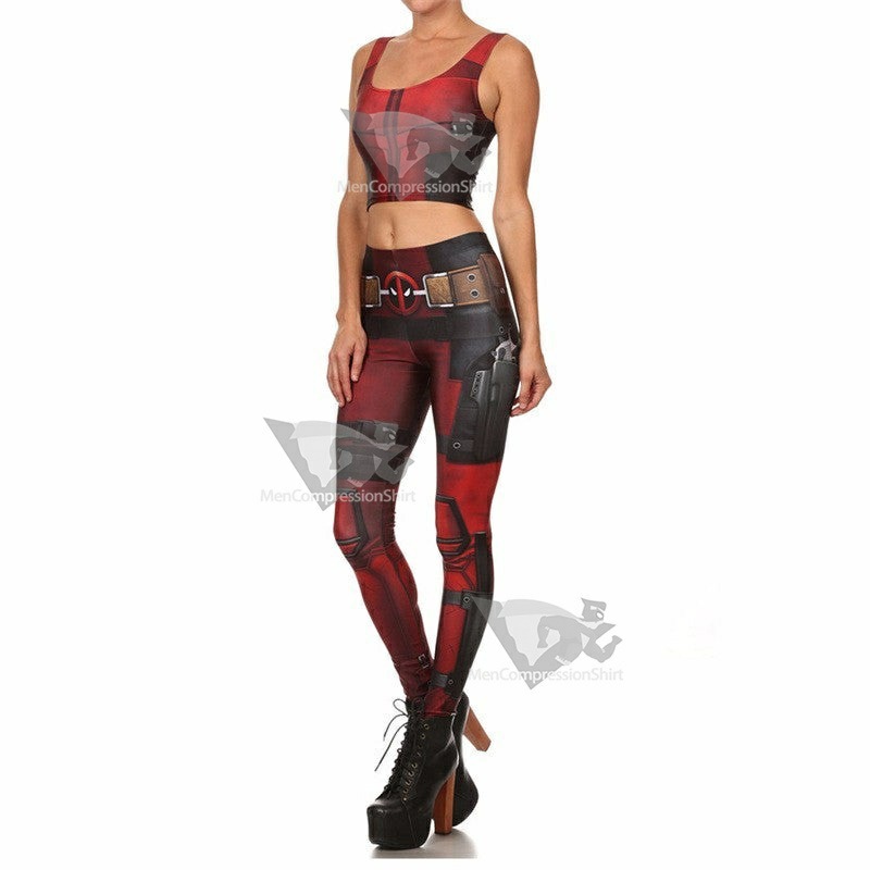 Wade Wilson Compression Leggings For Women