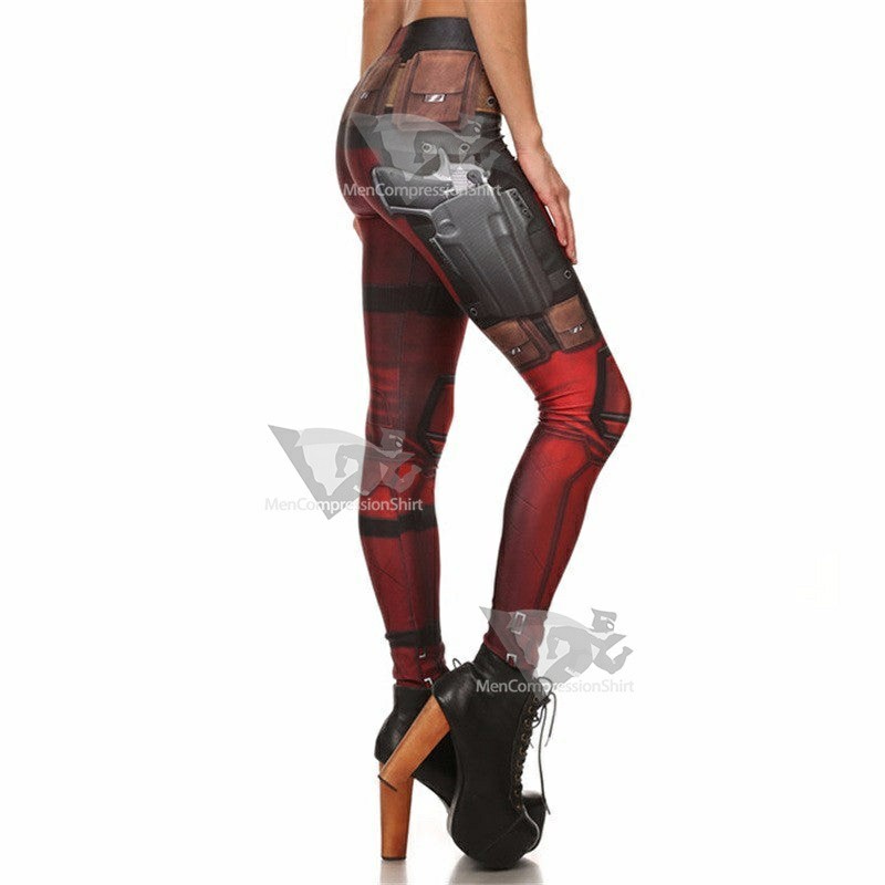 Wade Wilson Compression Leggings For Women