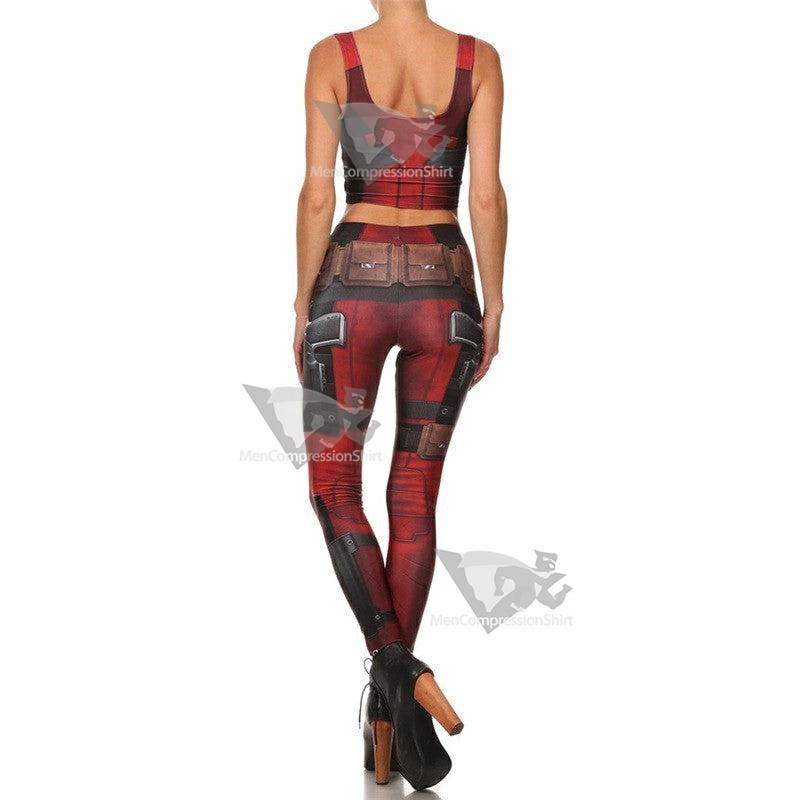 Wade Wilson Compression Leggings For Women
