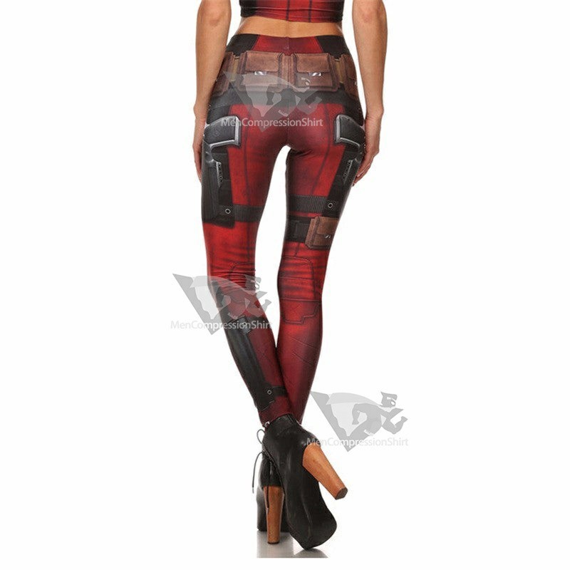 Wade Wilson Compression Leggings For Women