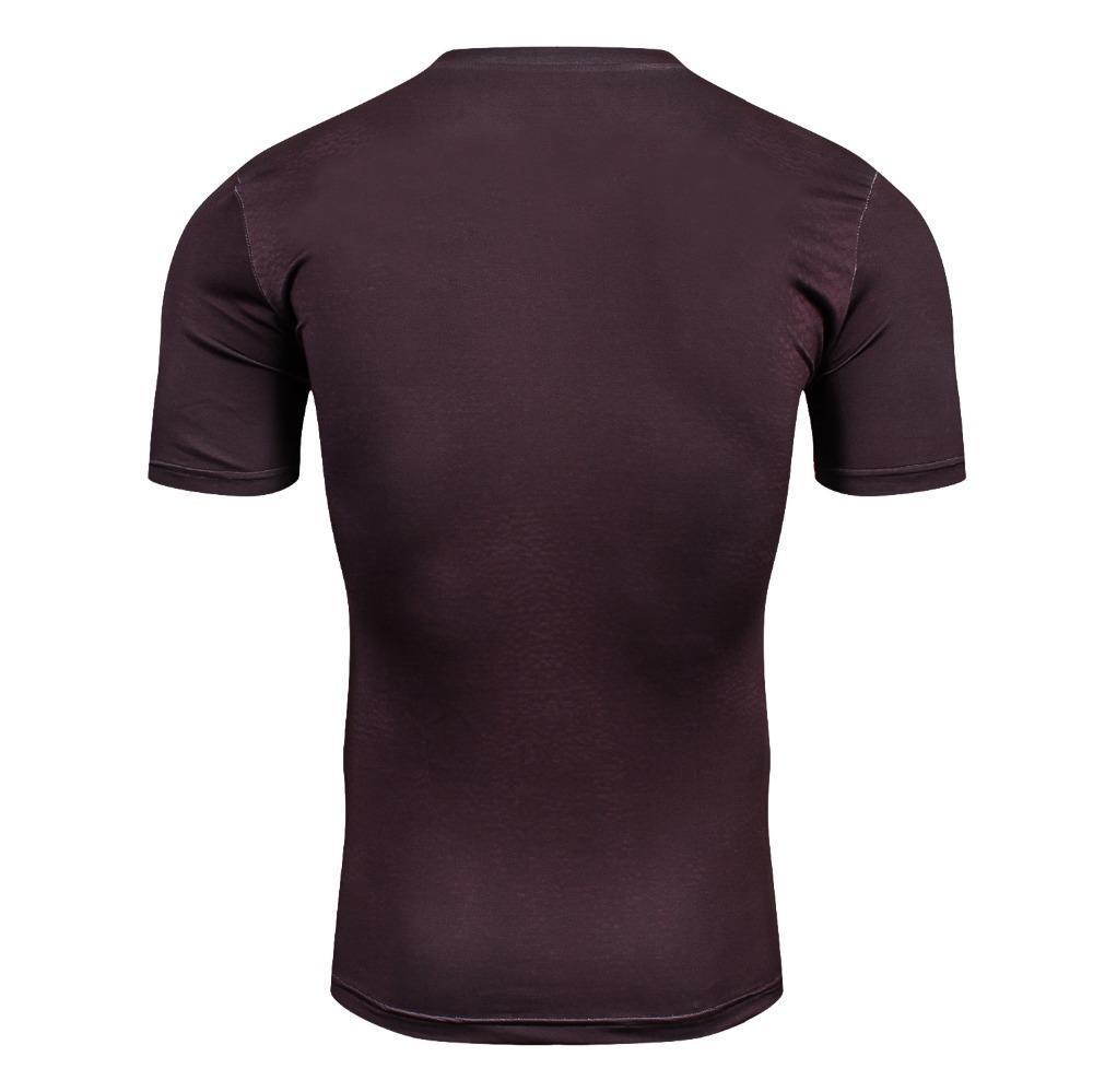Wade Wilson Short Sleeves Compression Shirt For Men