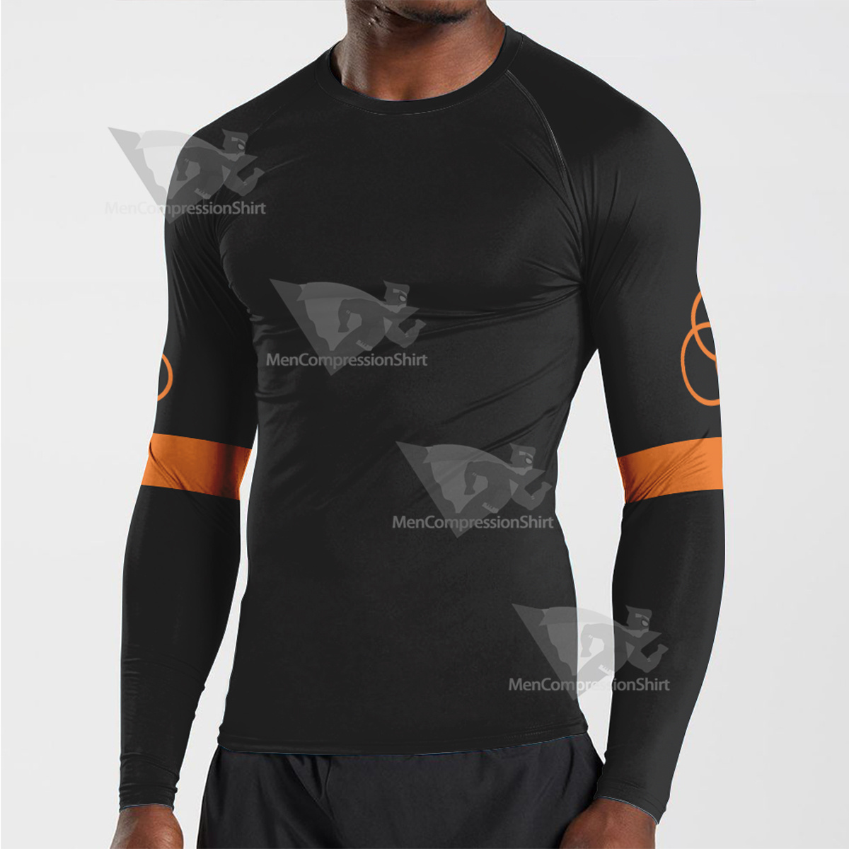 Walking Dead The Ones Who Live Rick Black Long Sleeve Compression Shirt