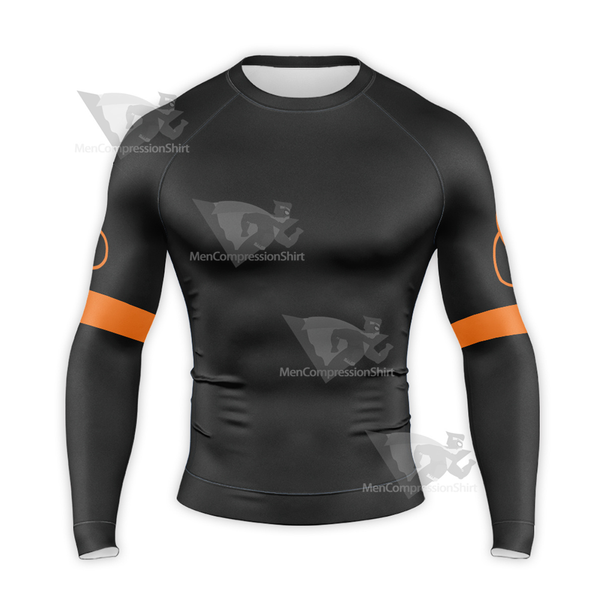 Walking Dead The Ones Who Live Rick Black Long Sleeve Compression Shirt