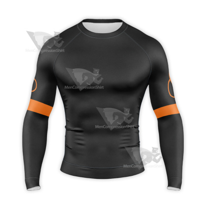 Walking Dead The Ones Who Live Rick Black Long Sleeve Compression Shirt