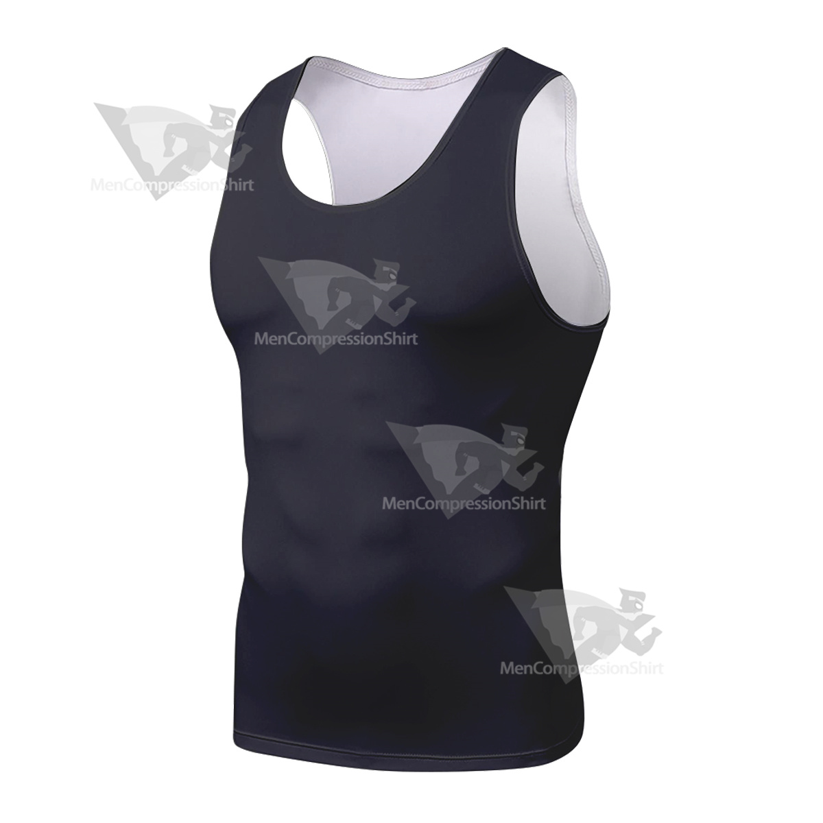 Walking Dead The Ones Who Live Rick Black Sleeveless Compression Shirt