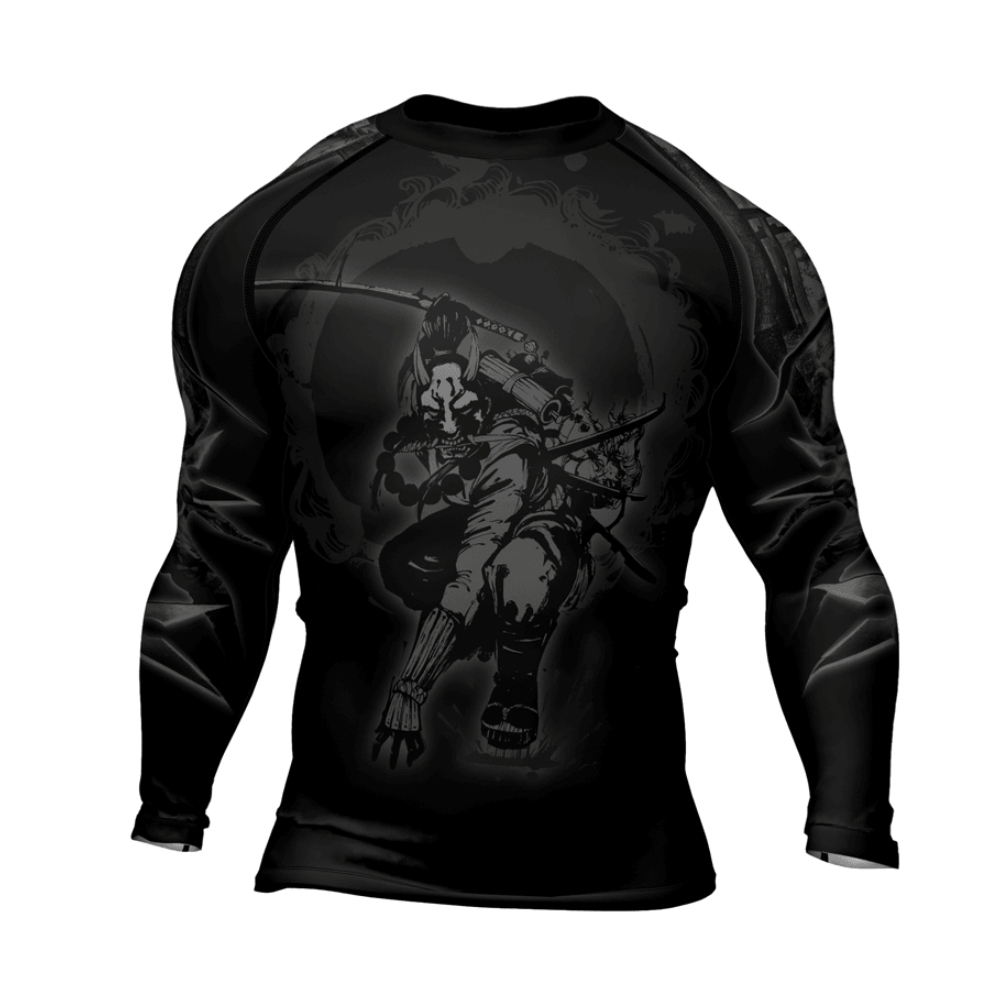Warriors Whispers Mens Long Sleeve Compression Shirt