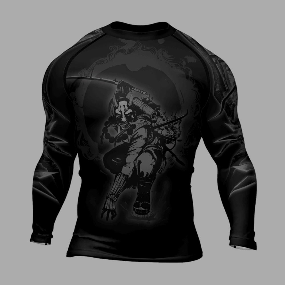 Warriors Whispers Mens Long Sleeve Compression Shirt