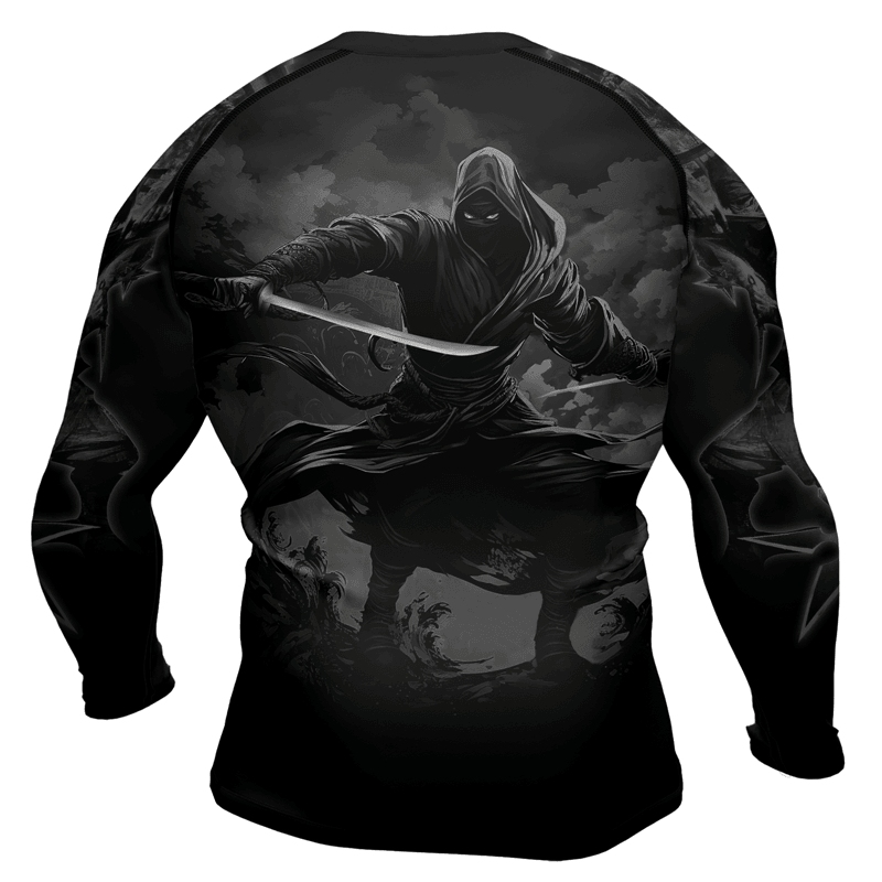 Warriors Whispers Mens Long Sleeve Compression Shirt