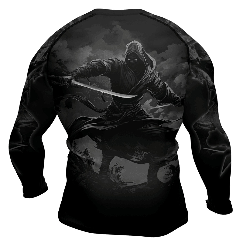 Warriors Whispers Mens Long Sleeve Compression Shirt