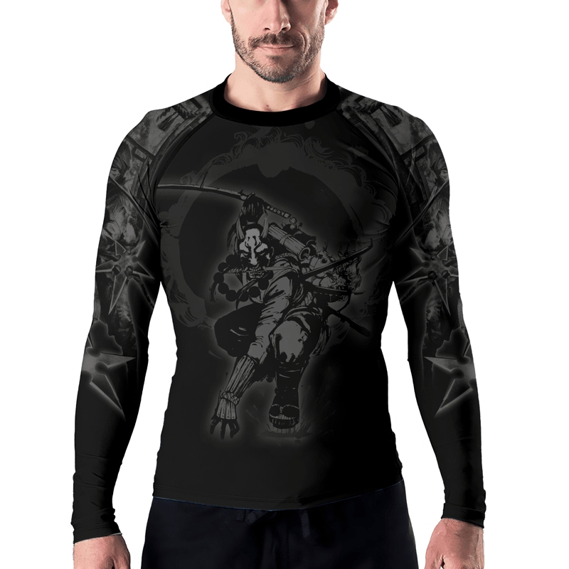 Warriors Whispers Mens Long Sleeve Compression Shirt