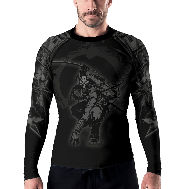 Warriors Whispers Mens Long Sleeve Compression Shirt