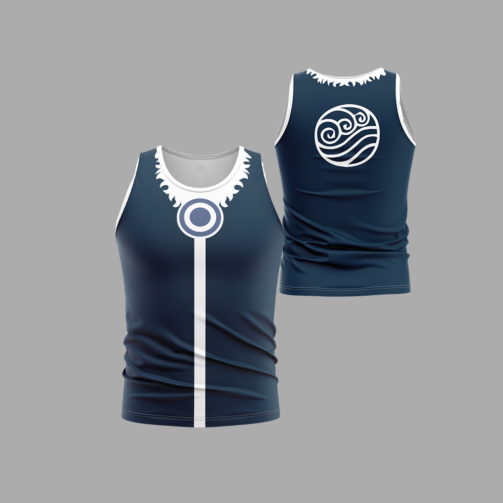 Waterbenders Avatar Sleeveless Compression Shirt