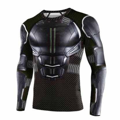 Wayne Armor Long Sleeve Compression Shirt