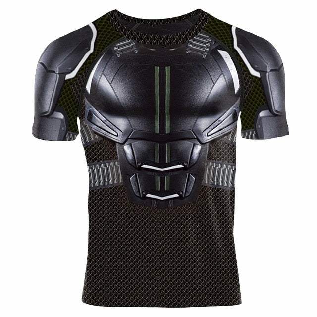 Wayne Armor Short Sleeve Compression Shirt