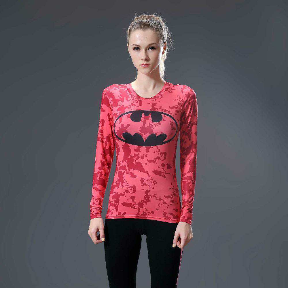 Wayne Long Sleeve Compression Shirt For Women