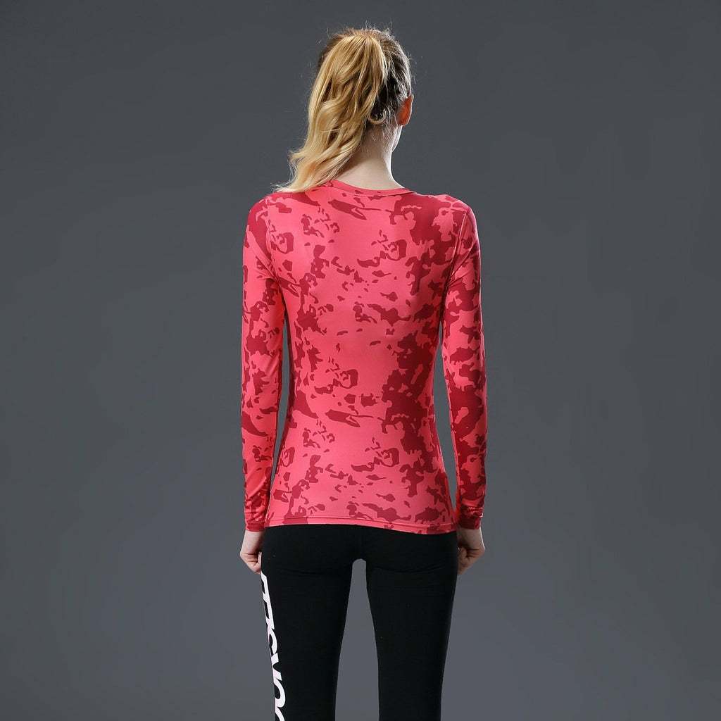 Wayne Long Sleeve Compression Shirt For Women