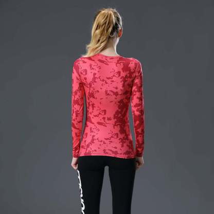 Wayne Long Sleeve Compression Shirt For Women