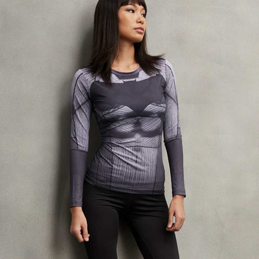 Wayne Long Sleeve Compression Shirts For Women