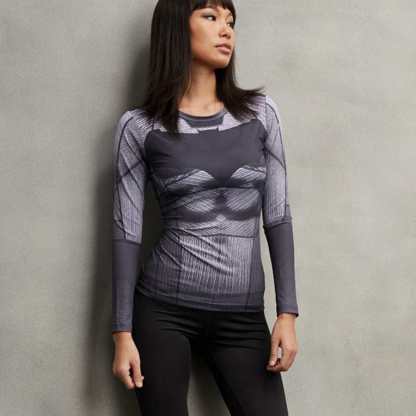 Wayne Long Sleeve Compression Shirts For Women