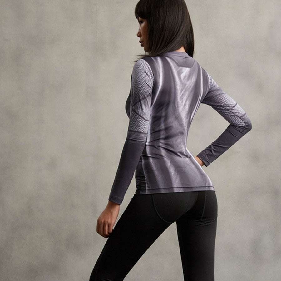 Wayne Long Sleeve Compression Shirts For Women