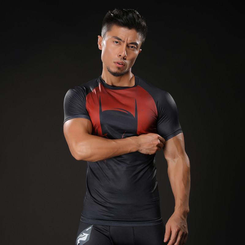 Wayne Short Sleeve Compression Shirts For Men