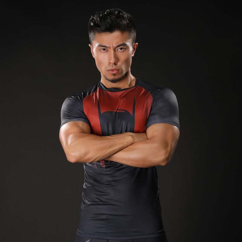 Wayne Short Sleeve Compression Shirts For Men