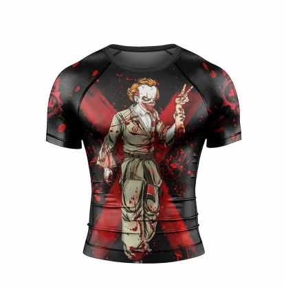 We All Go A Little Crazy Sometimes Mens Short Sleeve Rash Guard