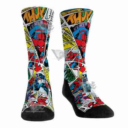 Webbed Out Venom Fighting Men Tight Socks