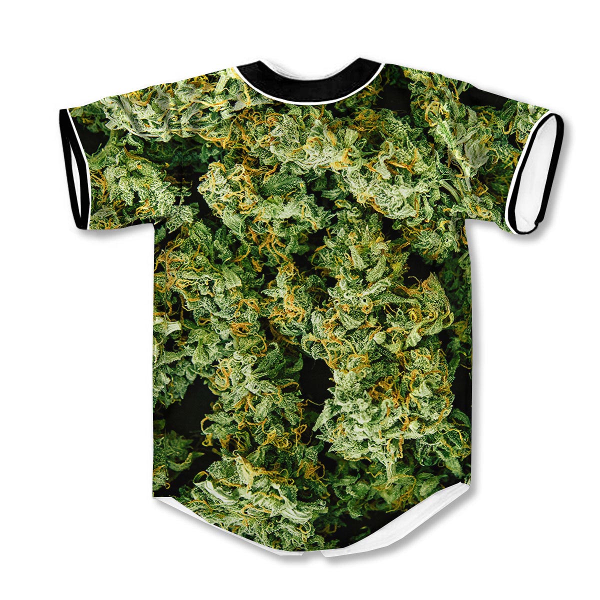 Weed Green 3d Print Full Size Baseball Jerseys