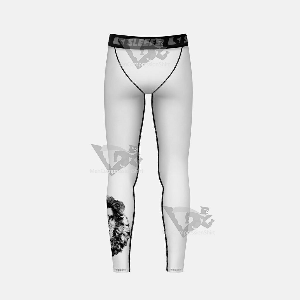 White Lion Kids Compression Tights Leggings