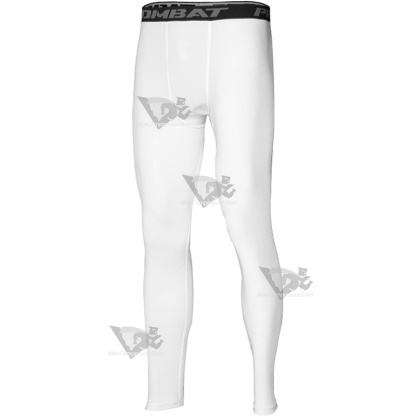 White Men Compression Pants