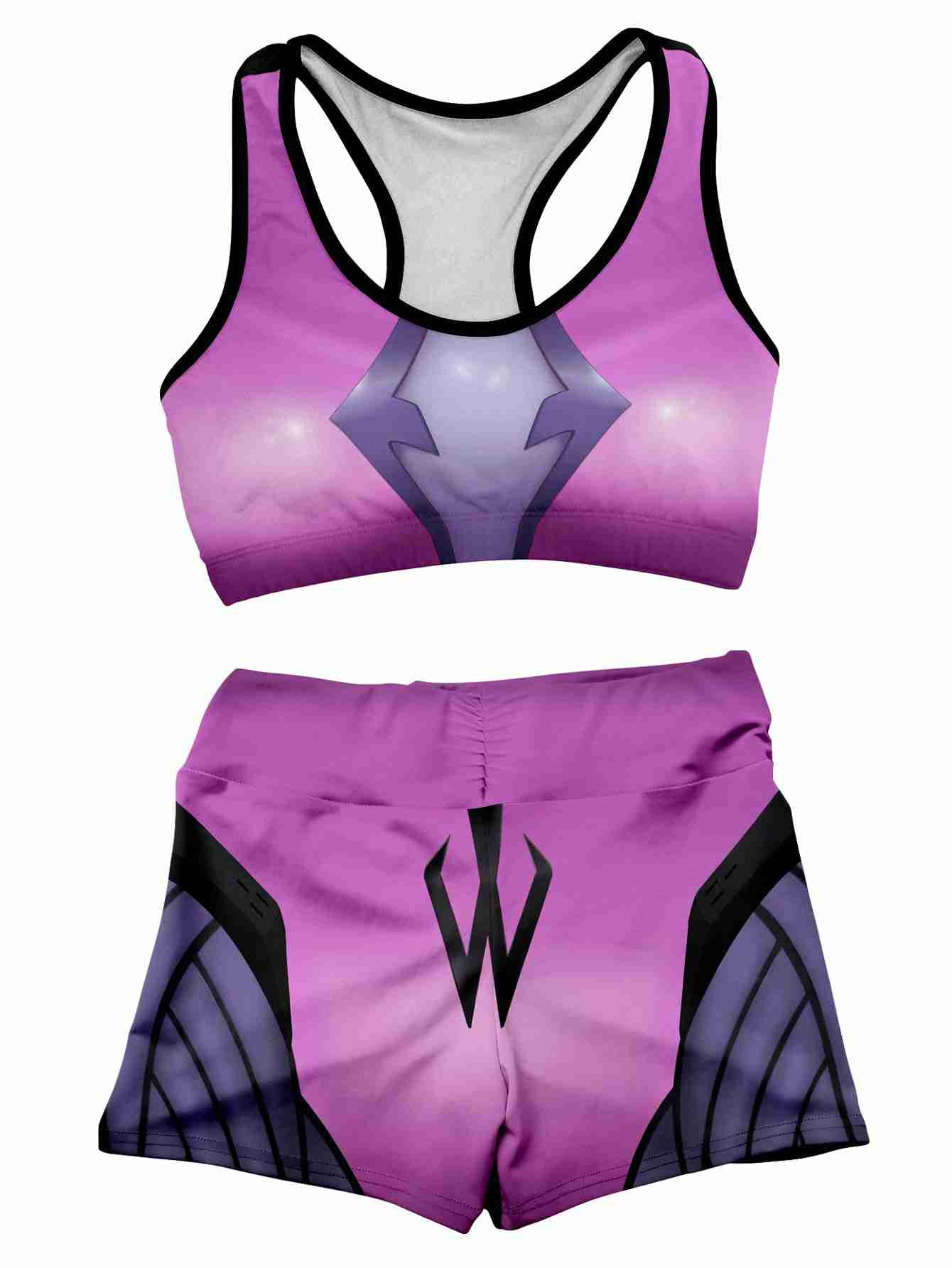 Widowmaker Summer Women Compression Active Wear Set