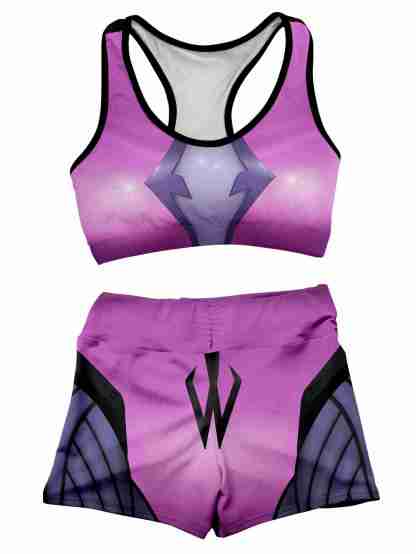 Widowmaker Summer Women Compression Active Wear Set