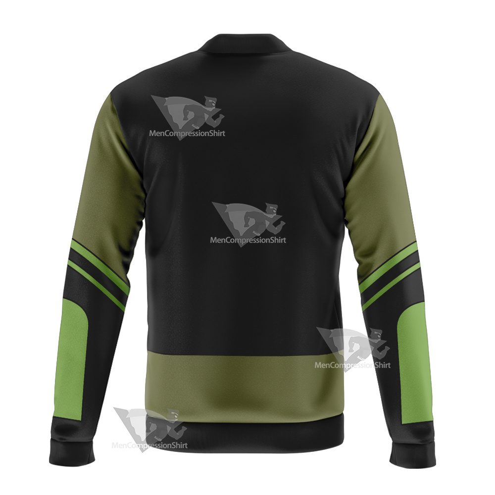 Wild Kratts Chris Green Cosplay Bomber Jacket