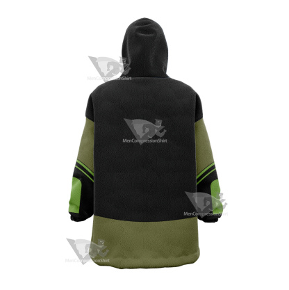 Wild Kratts Chris Green Cosplay Snug Oversized Blanket Hoodie
