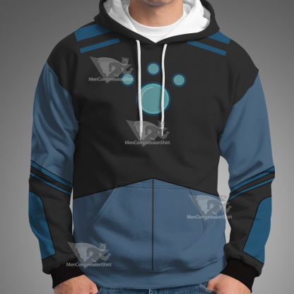 Wild Kratts Martin Blue Cosplay Hoodie