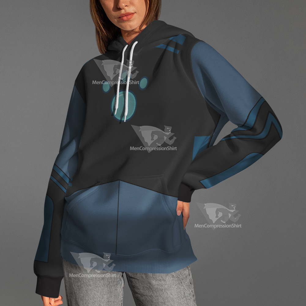 Wild Kratts Martin Blue Cosplay Hoodie