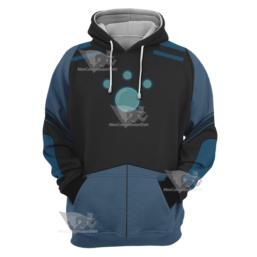 Wild Kratts Martin Blue Cosplay Hoodie