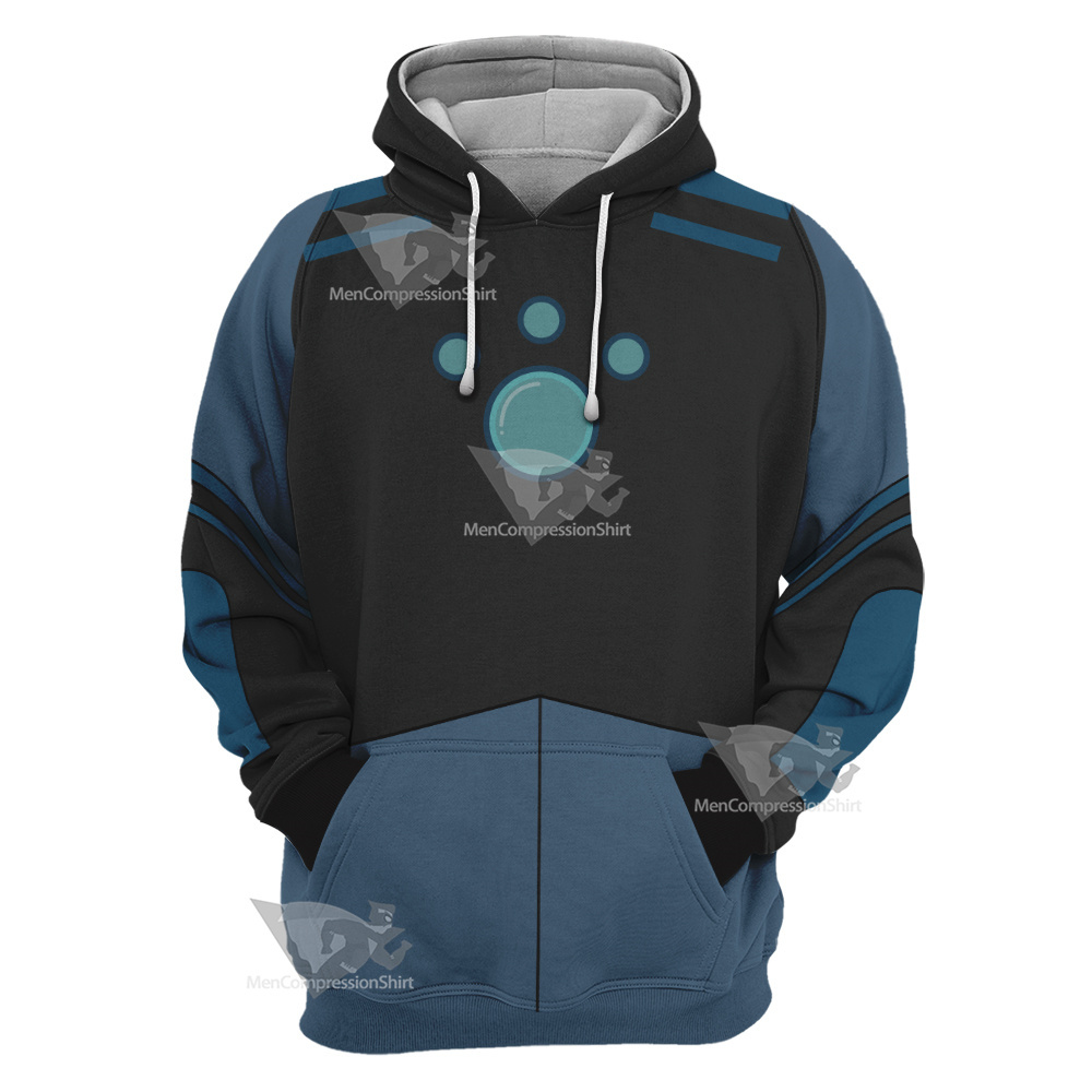 Wild Kratts Martin Blue Cosplay Hoodie