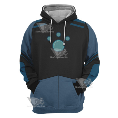 Wild Kratts Martin Blue Cosplay Hoodie