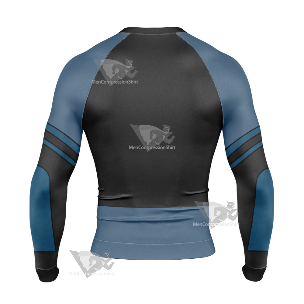 Wild Kratts Martin Blue Cosplay Long Sleeve Compression Shirt