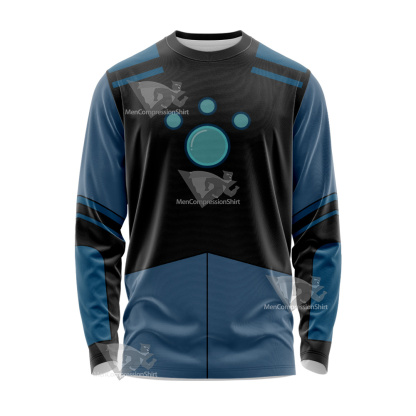 Wild Kratts Martin Blue Cosplay Long Sleeve Shirt