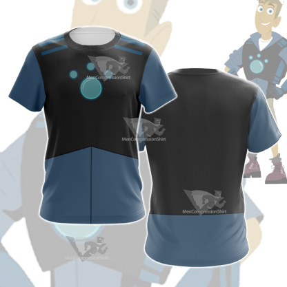 Wild Kratts Martin Blue Cosplay T-Shirt