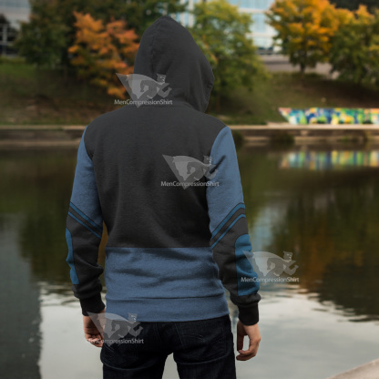 Wild Kratts Martin Blue Cosplay Zip Up Hoodie
