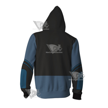 Wild Kratts Martin Blue Cosplay Zip Up Hoodie